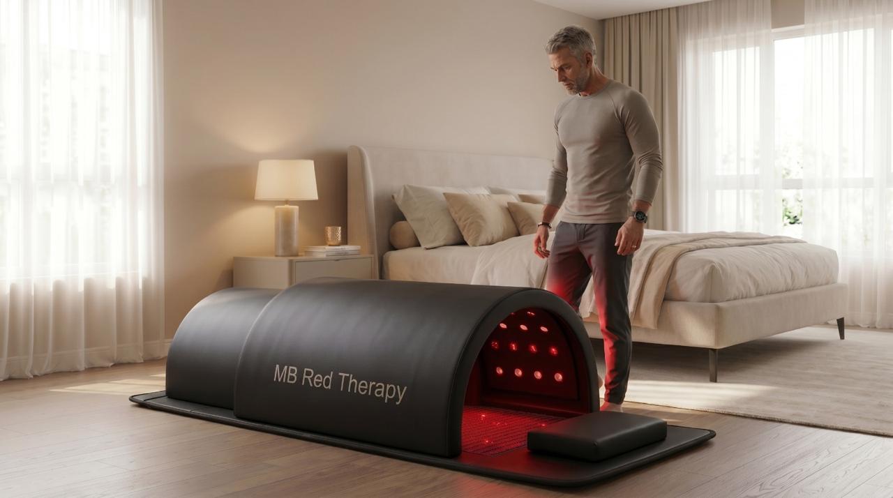 MB dome in bedroom recovery setup